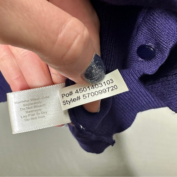 NWT Boston Proper Jeweled Cardigan - Picture 5 of 7